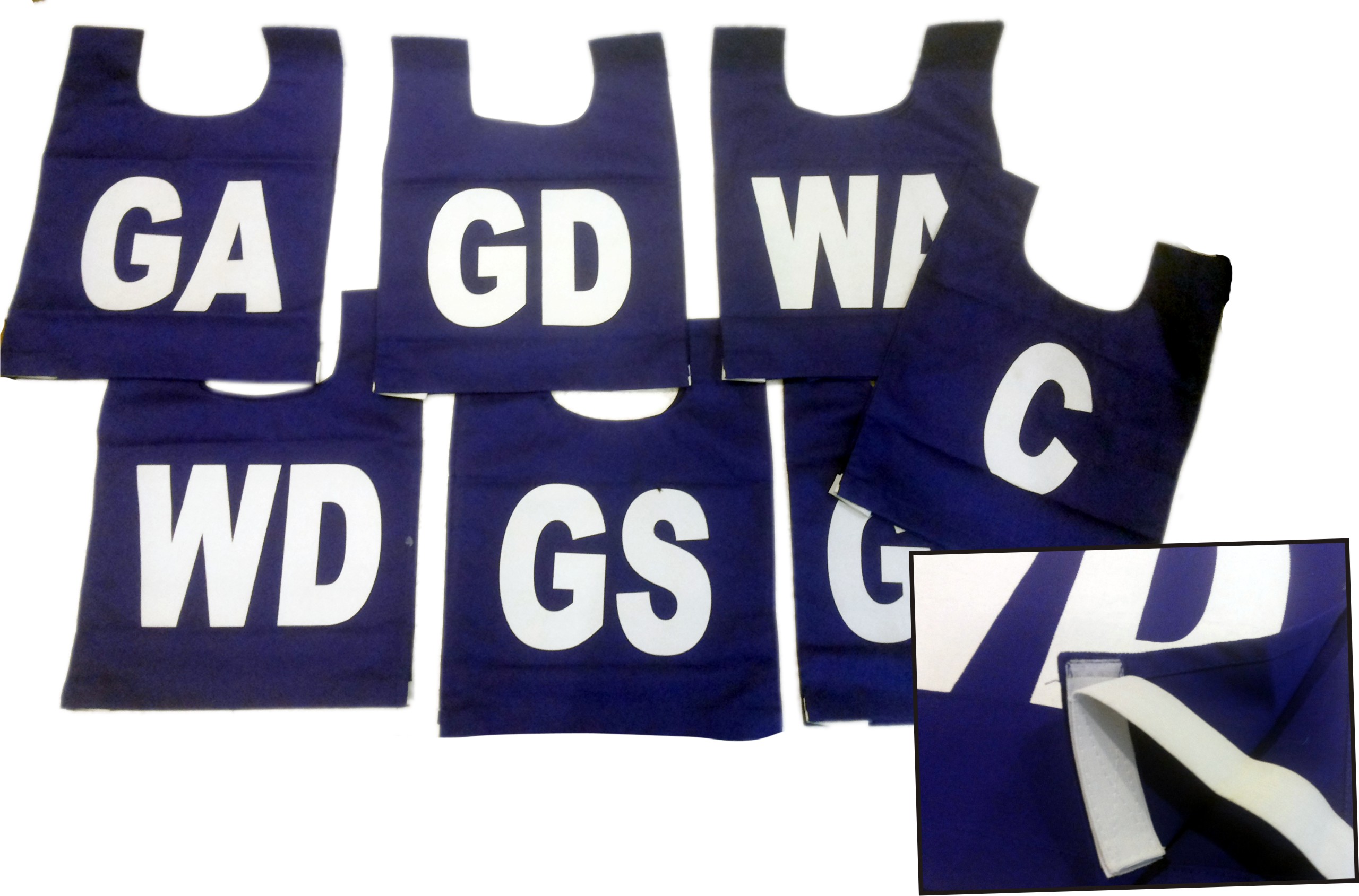 Netball Bibs - Cotton